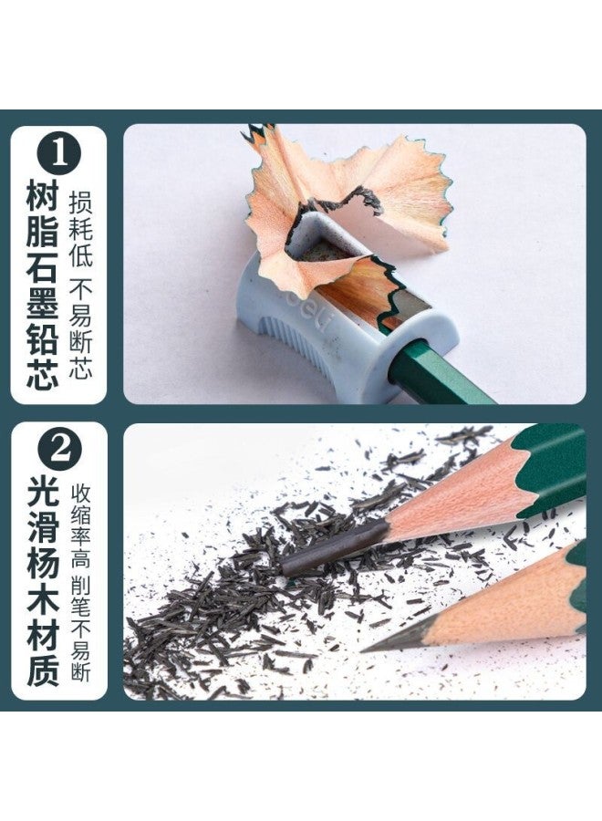 Deli B Pencil Primary School Exam Special Hb Children Hexagon Rod Sketch Pencil Stationery Supplies Primary School - Image 3