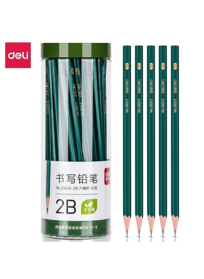 Deli B Pencil Primary School Exam Special Hb Children Hexagon Rod Sketch Pencil Stationery Supplies Primary School - Image 1