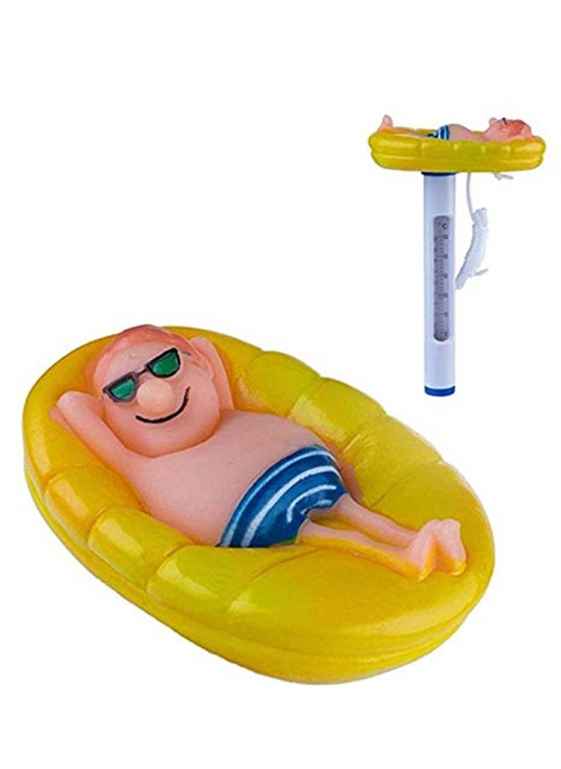 SYOSI 1 Piece Swimming Pool Thermometer Hot Tub Aquarium Fish Pond  - Image 1