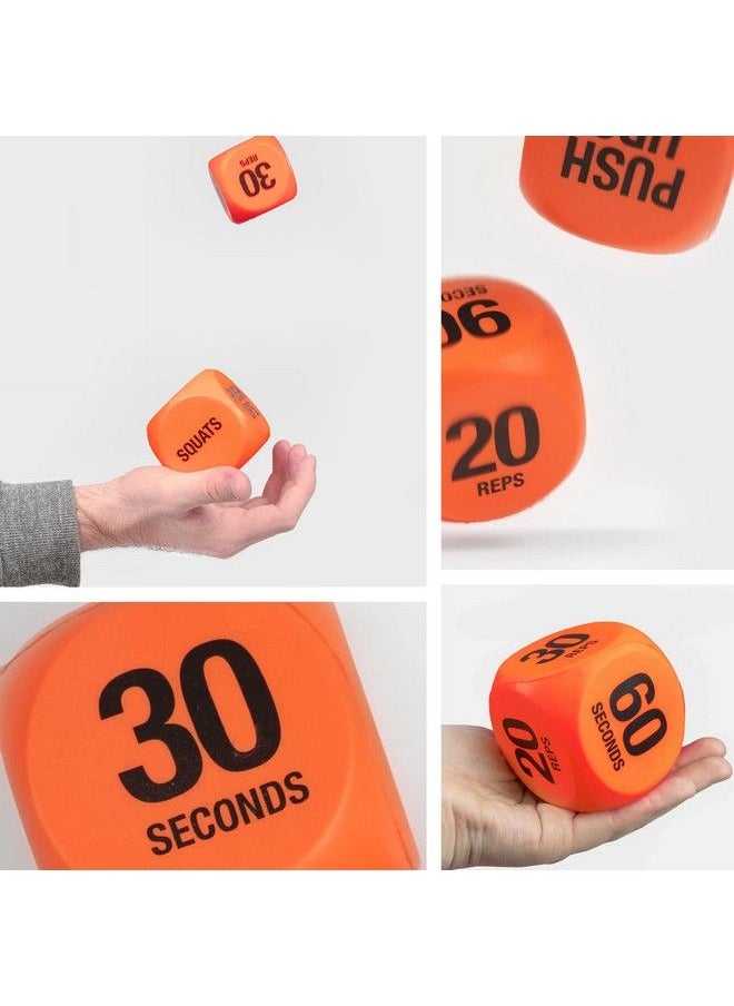 Generic - Ry1051 Exercise Dice Fitness Workout Routine Dice, Orange - Image 1