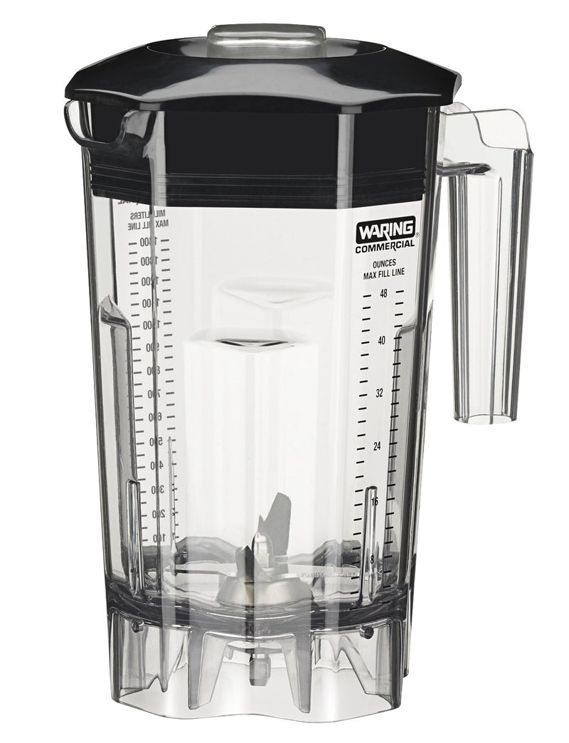 Waring Commercial CAC139 Blender Jar, Clear, 11.75 x 6.88 x 6.75 inches - Image 2