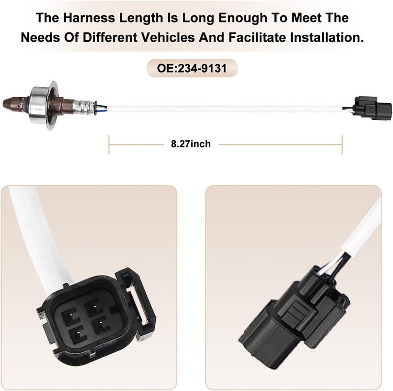 BLPextrm Oxygen Sensor Upstream 234-9131 for Acura ILX TLX and Honda Accord Civic CRV - Image 3