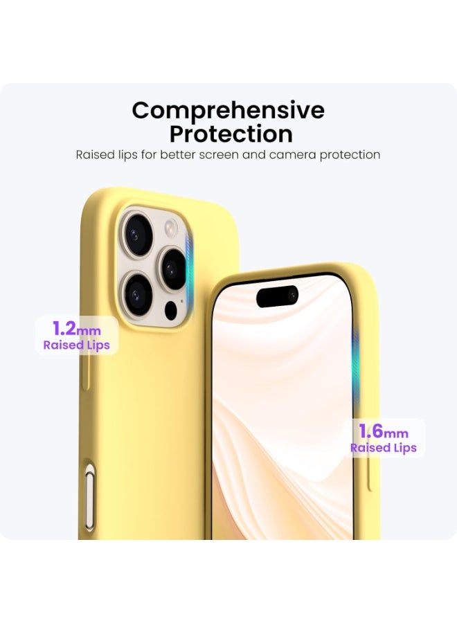 iPhone 16 Pro Max Case Cover Soft Gel Rubber Shockproof Case with Microfiber Lining Cover For iPhone 16 Pro Max 6.9-inch - Image 3