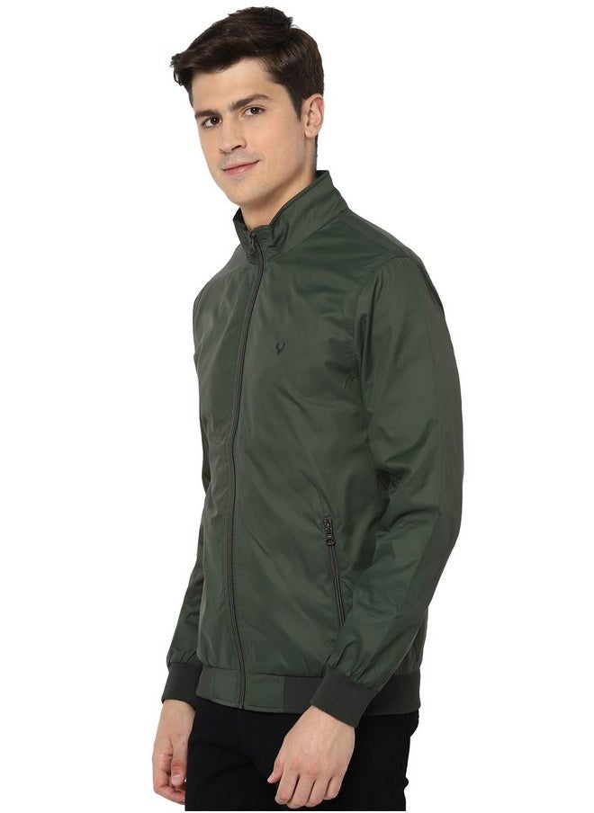 Allen Solly Men's Polyester A-Line Coat (ASJKOBOPY84400_Green_Small) - pzsku/Z34E44CED8D6B197AF9AEZ/45/_/1738305980/94c18cc1-7d88-4b29-bfb2-a1079f6387b5