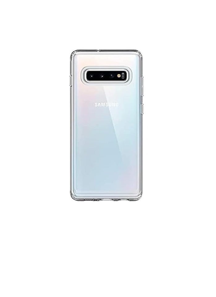 تين تك - جراب حماية شفاف لموبايل سامسونج S10 بلس/  Samsung S10 Plus من البولي يوريثين المقاوم للحرارة مضاد للخدوش من تين تك - شفاف - Image 1