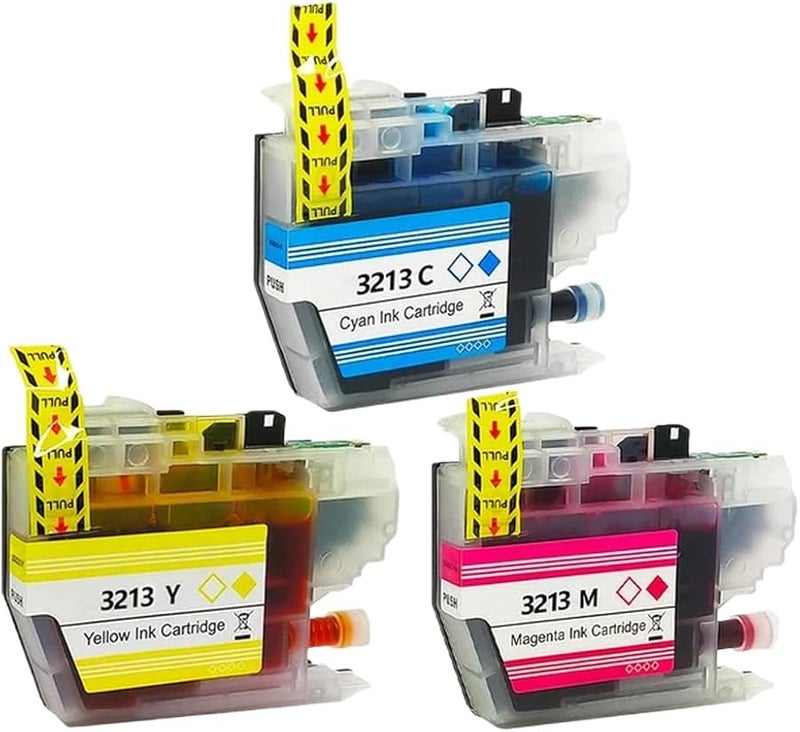Compatible Ink Cartridge 3211 3213 LC3211 LC3213 1SET 3213 Color For MFC J491DW J497DW J895DW DCP J572DW J772DW J774DW - Image 1