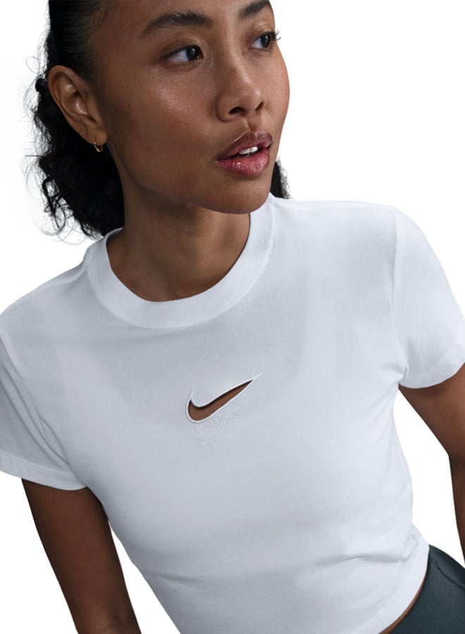 Nike W Nsw Nk Chll Knt Tee Vday - Image 5