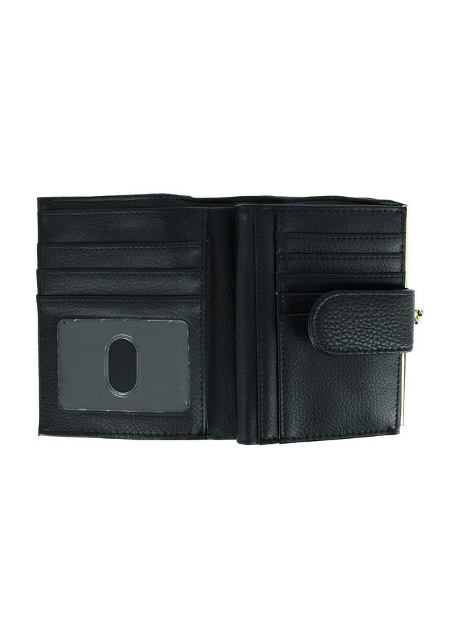 Buxton Pebble Rfid Lexington Wallet Black - Image 3
