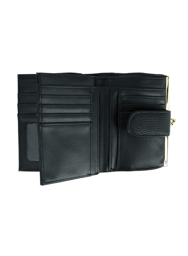 Buxton Pebble Rfid Lexington Wallet Black - Image 4