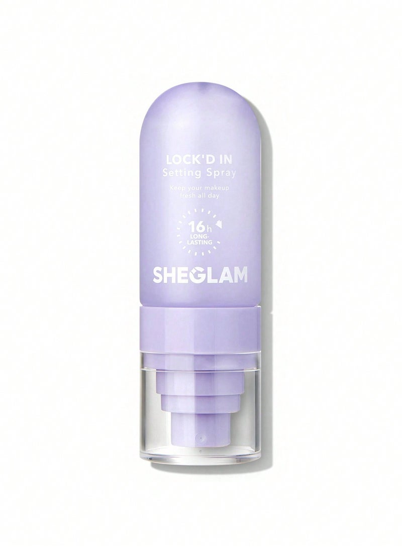SHEGLAM Lock'd In Setting Spray White - Image 1