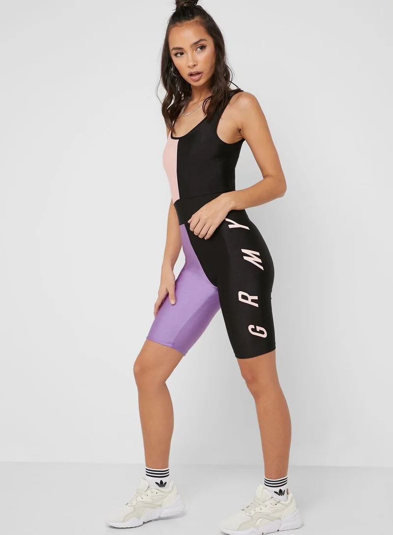 Grimey Colour Block Jumpsuit