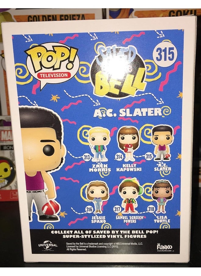Funko - Funko POP TV Saved by The Bell A.C. Slater Action Figure - Image 1