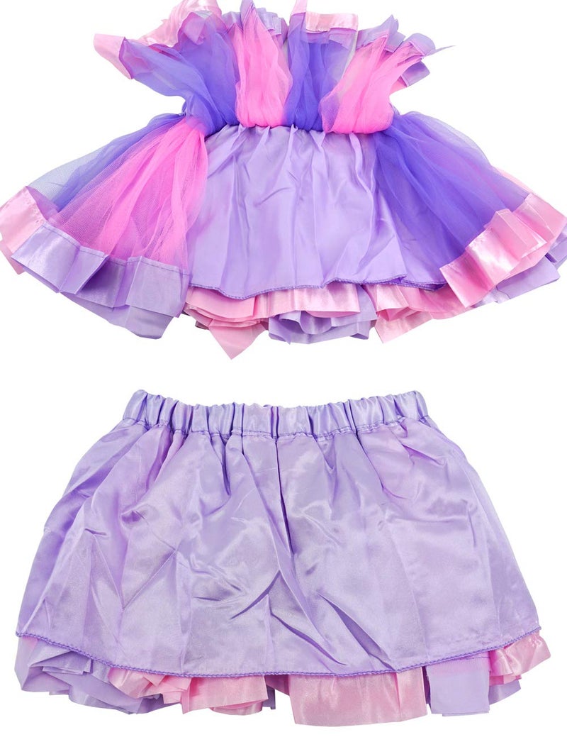 BGFKS LayeredTulle Rainbow Tutu Skirt for Newborn Baby Girls 1st Birthday Photography Outfit Sets. - Image 4