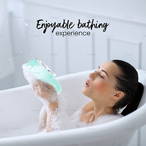 FABSKIN Luxury Bathing Round Loofah for Men and Women (Soap Loofah) - Image 2