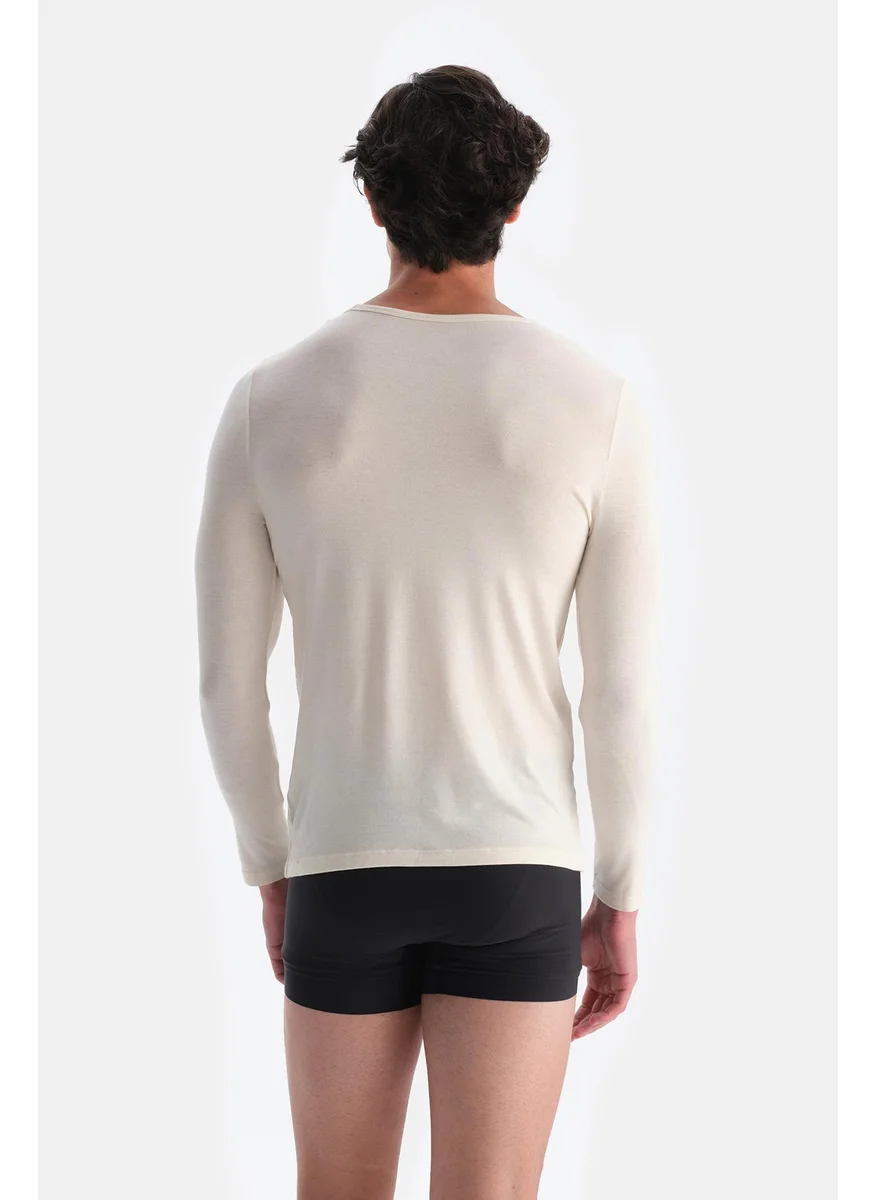 dagi Tanktop Crew Neck Cashmere Regular/Classic Fit Underwear