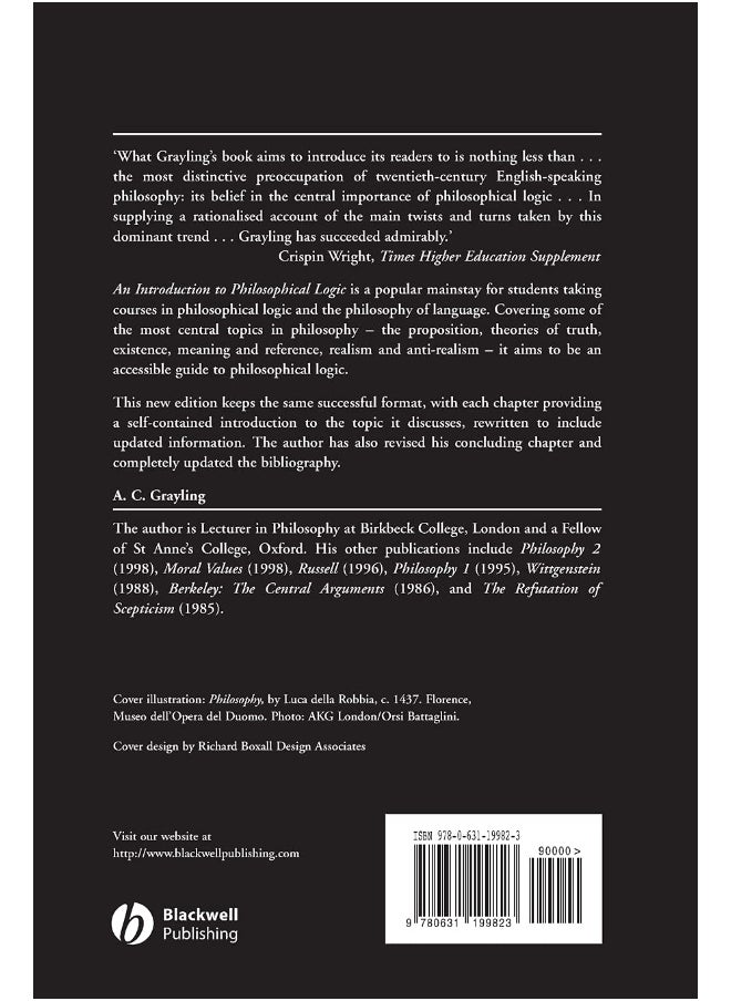 null - Wiley-Blackwell An Introduction to Philosophical Logic - Image 1