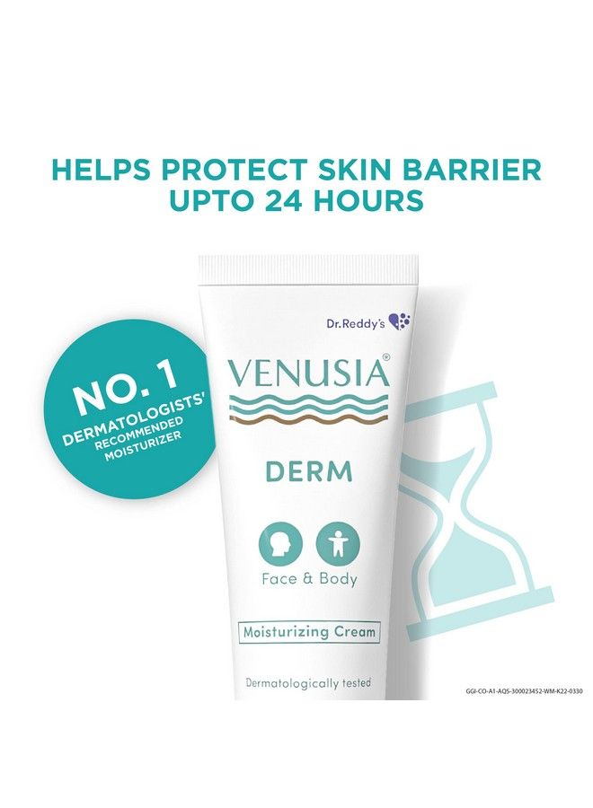 VENUSIA Dr. Reddy'S Venusia Derm Moisturizing Lotion For Face & Body Repairs & Nourishes Dry Skin Relieves Minor Itching & Irritation Moisturization & Hydration That Lasts Up To 10 Hours 75 G X Pack Of 6 - Image 4