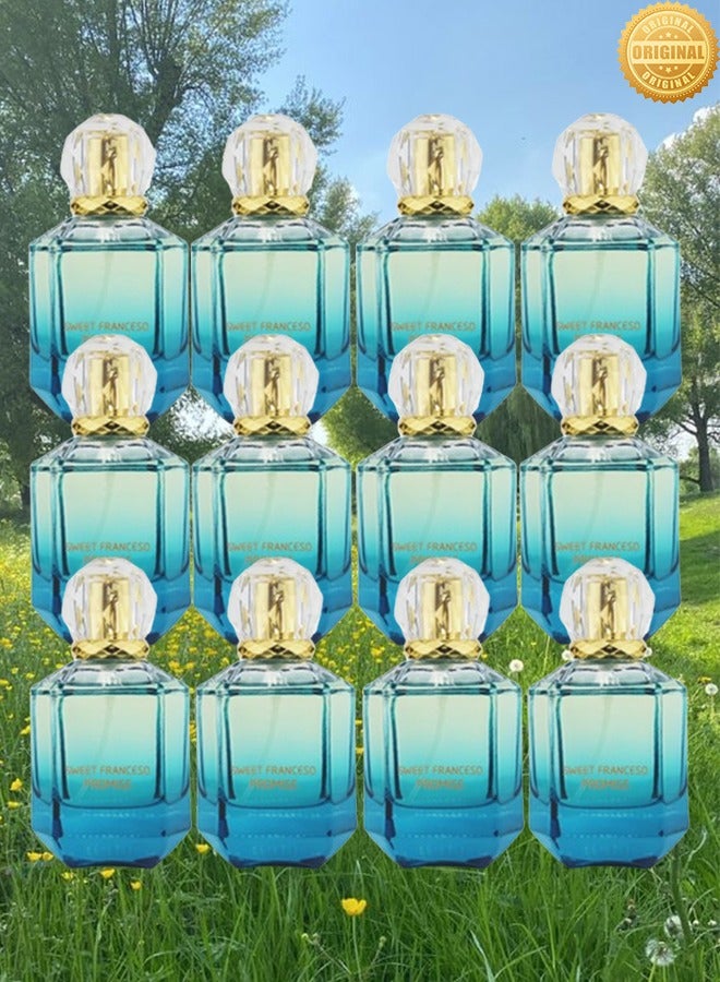 PROMISE 12 Pieces Sweet Franceso Promise Perfume Blue 75ml EDP - Image 1
