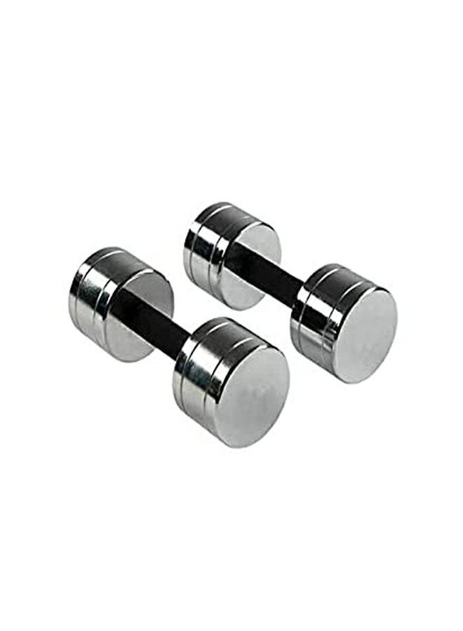 POWER ZONE Steel Dumbbells 2kg Set / 2kg×2Pcs pair / Home Gym Exercise Dumbbell / Cushion Grip Dambal / For Beginners And Advance User / Unisex Dumbles For boys And girls / (pack of 2) 4kg Weight. - Image 2