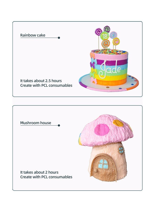 NIBEMINENT Portable 3D Pen Purple - Image 4