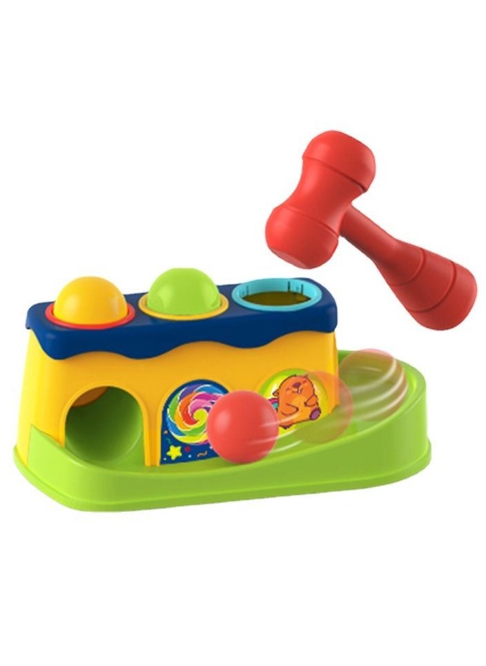 Joshberg Hammer and Ball Drop Toys for Boy Girl Infant Pound a Ball Toddler Toys  - Image 1