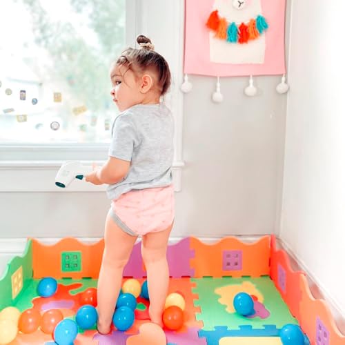 BIG ELEPHANT Baby Girls Training Underwear, Toddler Cotton Potty Training Pants Soft Absorbent, 2T Pink - Image 4
