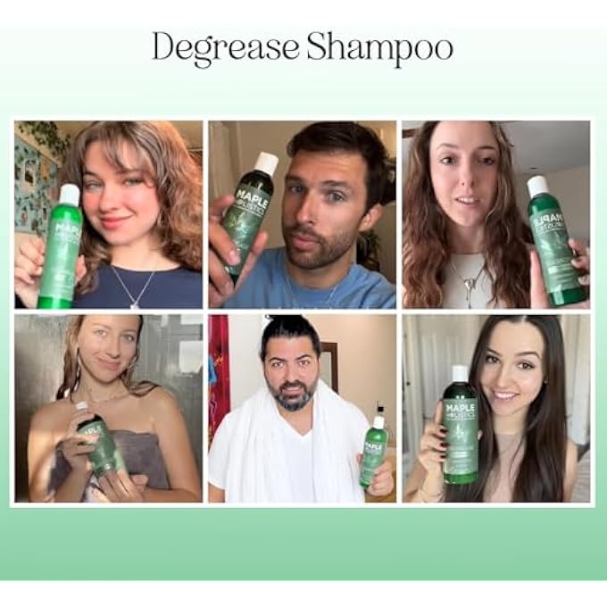 Maple Holistics DEGREASE SHAMPOO FOR OILY HAIR CARE - CLARIFYING SHAMPOO FOR OILY HAIR AND OILY SCALP CARE - DEEP CLEANSING OILY HAIR SHAMPOO FOR GREASY HAIR AND SCALP CLEANSER FOR BUILD UP WITH ESSENTIAL OILS - Image 2