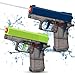 ALLROAD 2 Pack Water Guns for Kids Squirt Gun Water Blaster Soaker Water Pistol Toys for Toddlers Child Boys Girls Ideal Summer Gifts for Swimming Pool Beach Party Outdoor Water Fighting Toy - Image 2