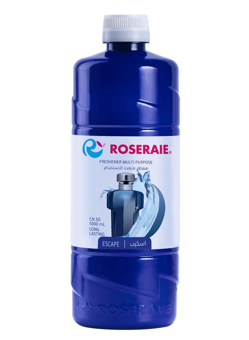 ROSERAIE Roseraie Home Freshener Multi Purpose Escape - 1000 ml 