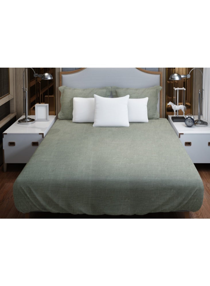 TM Home Fitted Sheet – 100% Natural Cotton, 400 Thread Count, Hotel-Grade Luxury Comfort - Image 1