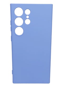 Blue Sky Compatible with Samsung Galaxy S24 Ultra Case Liquid Silicone Case Full Body Protective Cover Shockproof Slim Phone Case Anti-Scratch Soft Microfiber Lining  - Image 1