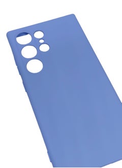 Blue Sky Compatible with Samsung Galaxy S24 Ultra Case Liquid Silicone Case Full Body Protective Cover Shockproof Slim Phone Case Anti-Scratch Soft Microfiber Lining  - Image 2