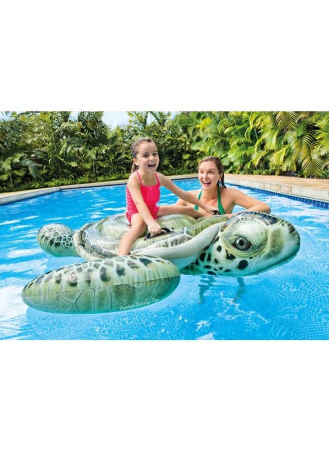 INTEX - Realistic Sea Turtle Ride-On - Image 1