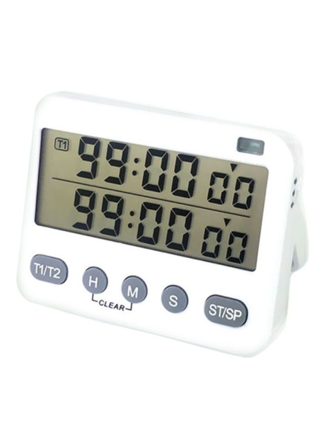 بيوينتي مؤقت للمطبخ أبيض 8.4x6.5x1.9سم - Image 1