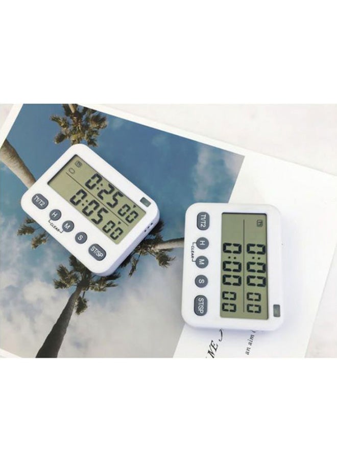 بيوينتي مؤقت للمطبخ أبيض 8.4x6.5x1.9سم - Image 4