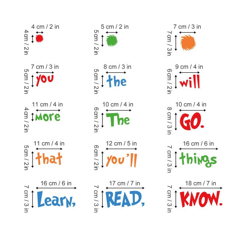 decalmile Reading Wall Decals Inspirational Quotes and Sayings Children Wall Stickers Kids Bedroom Classroom Wall Decor - Image 4