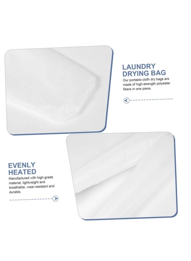 Generic Travel Dryer Quick Clothes Drying Bag With Elasticity And Breathability For Use With Hair Dryer. Quick Drying Clothes Bag With Air Inlet And Outlet, Set Of 2 pieces, Long Sleeves And Trousers  - Image 2
