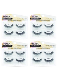 Andrea Two Of A Kind False Lashes 33 Black 4 Pack  - Image 2