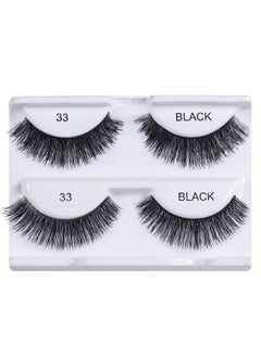 Andrea Two Of A Kind False Lashes 33 Black 4 Pack  - Image 1