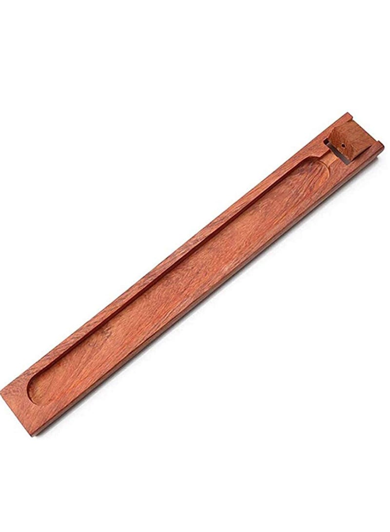 SYOSI Handmade Wooden Incense Stick Holder Premium Incense Holder with Adjustable Angle Upgraded Insence Holder Wooden Classic Incense Burner for Incense Cone and Sticks - Image 4