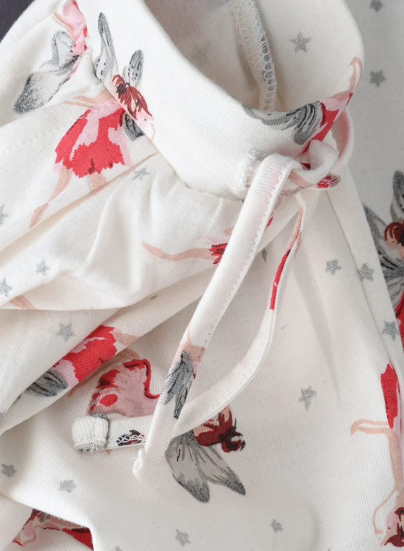 Jelliene Girls All Over Printed Knit Sweat Pants, Soft and Comfortable Sweatpants for Girls