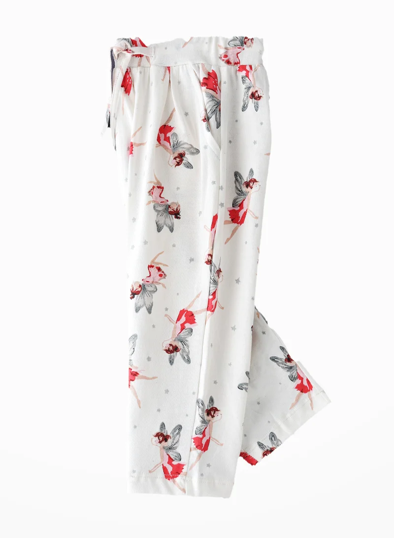 Jelliene Girls All Over Printed Knit Sweat Pants, Soft and Comfortable Sweatpants for Girls