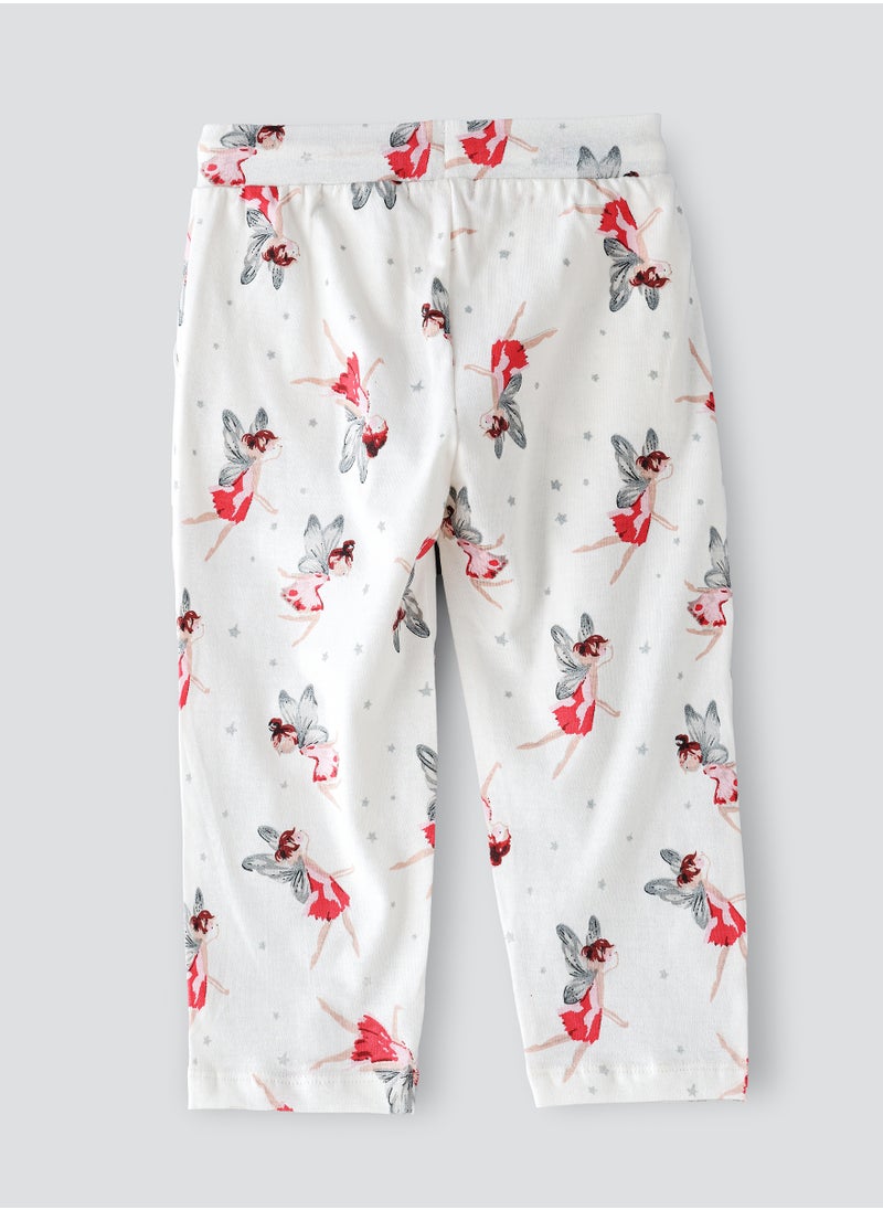 Jelliene Girls All Over Printed Knit Sweat Pants, Soft and Comfortable Sweatpants for Girls  - Image 2