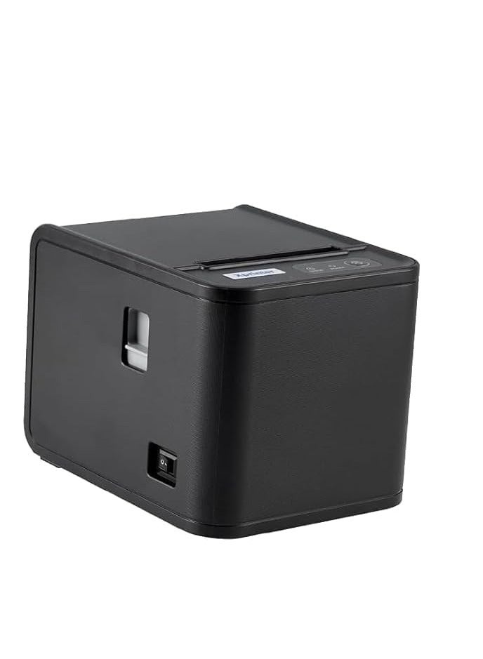 طابعة حرارية قابلة لاعادة ضبط عرض الطباعة 80 ملم بمنفذ USB وشبكة، احادية اللون، xp-80t  - Image 1