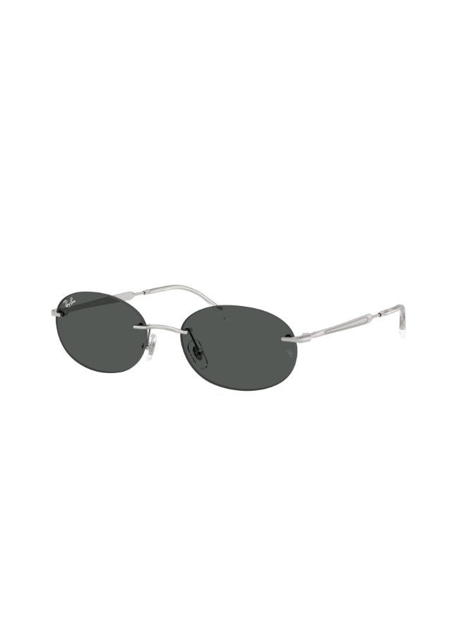 راي بان Unisex Ray-Ban RB3767 003/87 Unisex's Rimless Oval Sunglasses - Lens Size: 54 mm - Image 1