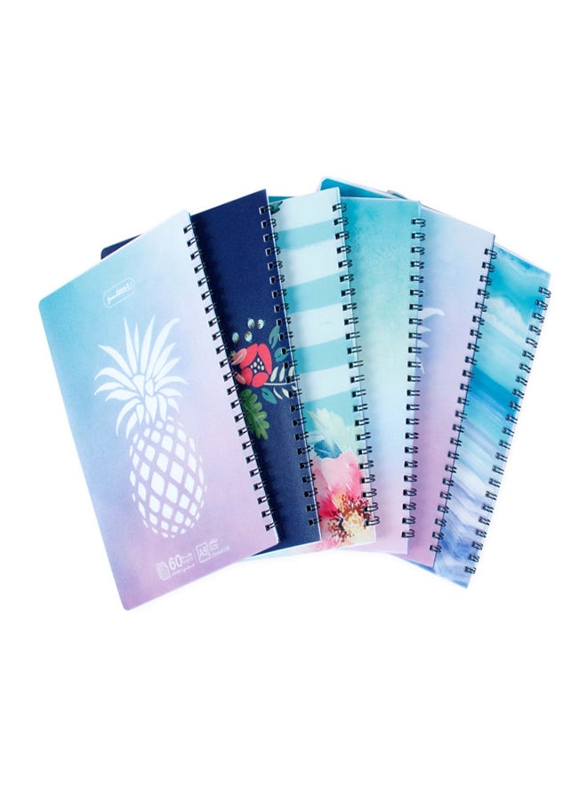 ROCO دفتر عربي - 6 قطع 60 ورقة - متعدد الأشكال