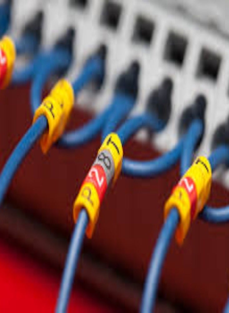 KNP KNP Cable Marker Tube (2.6mm - 4.2mm) (V) is designed for efficient cable organization and identification.  - Image 3