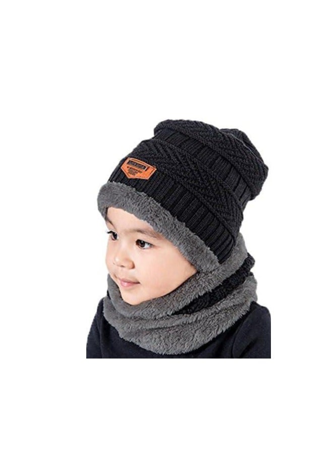 Generic 2-Piece Stylish Winter Thick Hat - Image 1