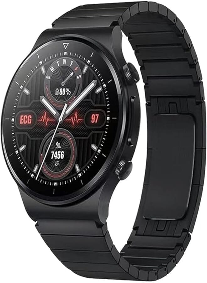 Next store Stainless Steel Watch Band Compatible with Huawei Watch GT2 Pro 22mm Replacement Strap for Watch 4 Pro/Huawei GT3 46mm/Watch 3 Pro/Watch GT3 Pro