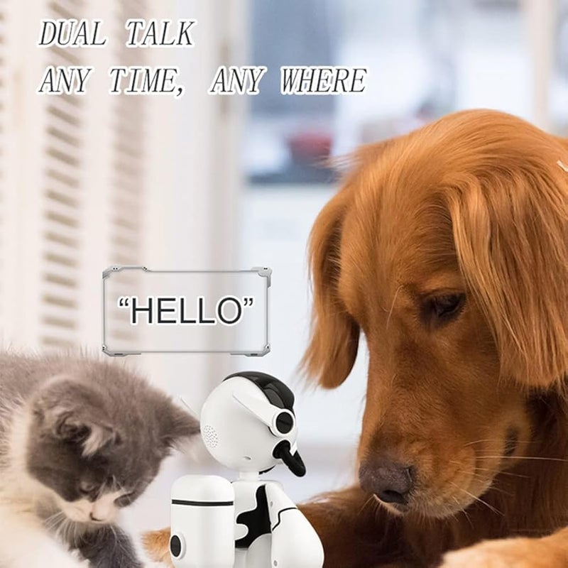 1080P WiFi Wireless Baby Security Camera with Night Vision Noise Reduction White - Image 4